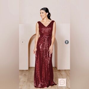 Revelry Bijou Sequin Gown in Cabaret
